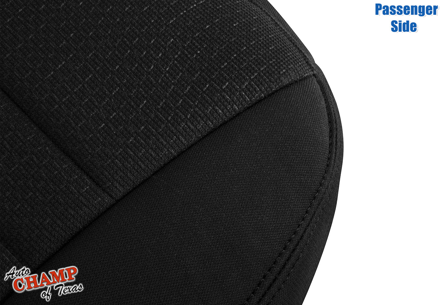 2011-2014 Dodge Charger Passenger Side Bottom Cloth Seat Cover Black