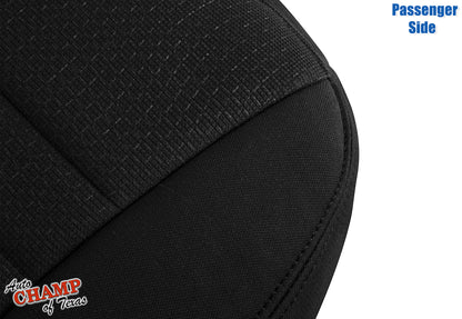 2011-2014 Dodge Charger Passenger Side Bottom Cloth Seat Cover Black