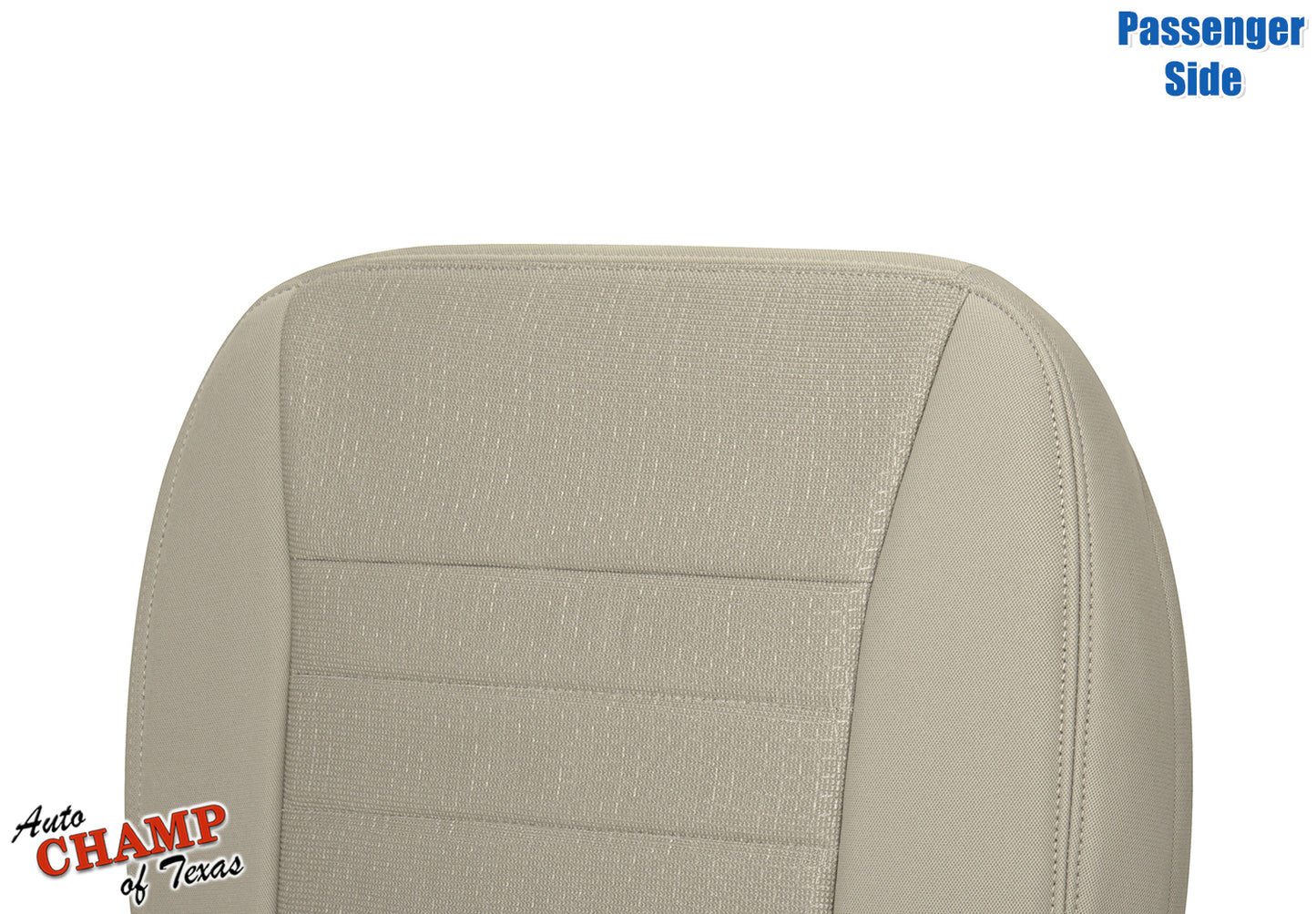 2011-2014 Dodge Charger Passenger Side Bottom Cloth Seat Cover Light Frost Tan