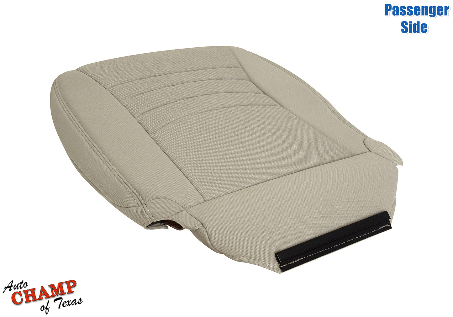 2011-2014 Dodge Charger Passenger Side Bottom Cloth Seat Cover Light Frost Tan