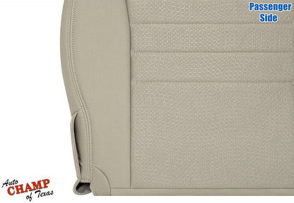 2011-2014 Dodge Charger Passenger Side Bottom Cloth Seat Cover Light Frost Tan