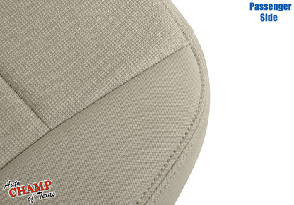 2011-2014 Dodge Charger Passenger Side Bottom Cloth Seat Cover Light Frost Tan