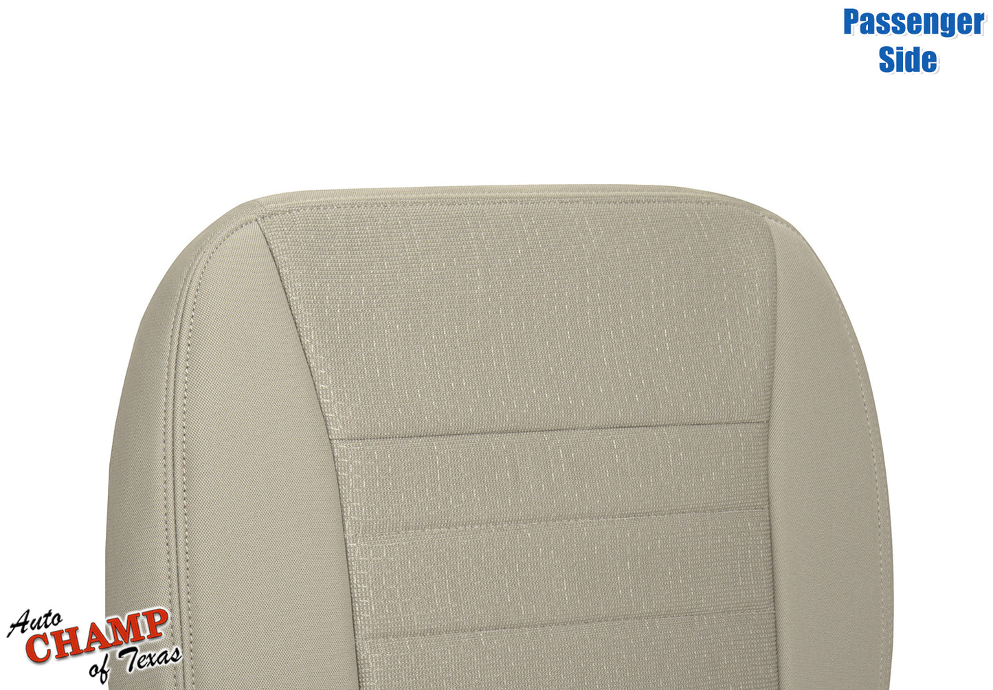 2011-2014 Dodge Charger Passenger Side Bottom Cloth Seat Cover Light Frost Tan