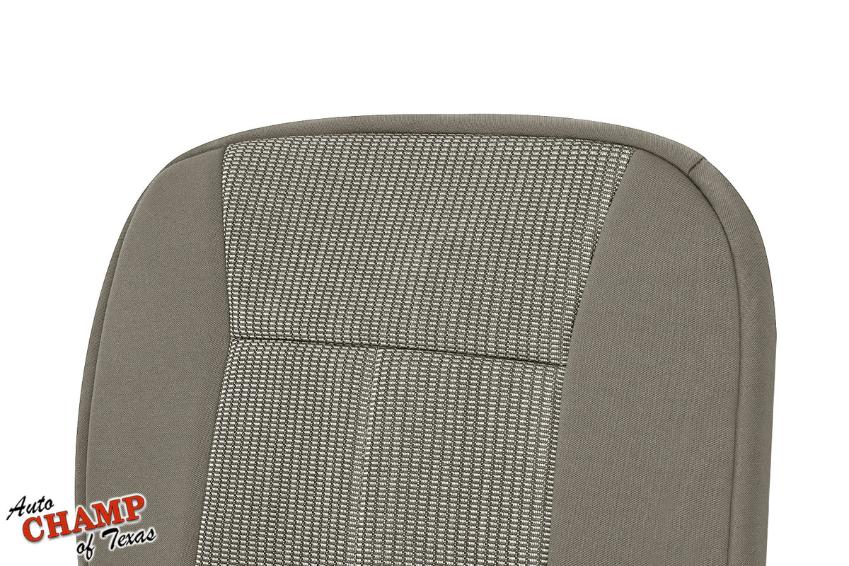 2007-2011 Dodge Dakota Driver Bottom Cloth Seat Cover Medium Khaki Tan