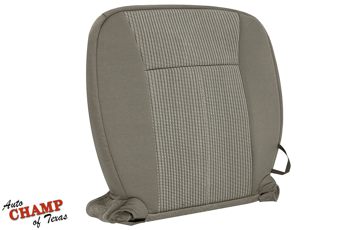 2007-2011 Dodge Dakota Driver Bottom Cloth Seat Cover Medium Khaki Tan