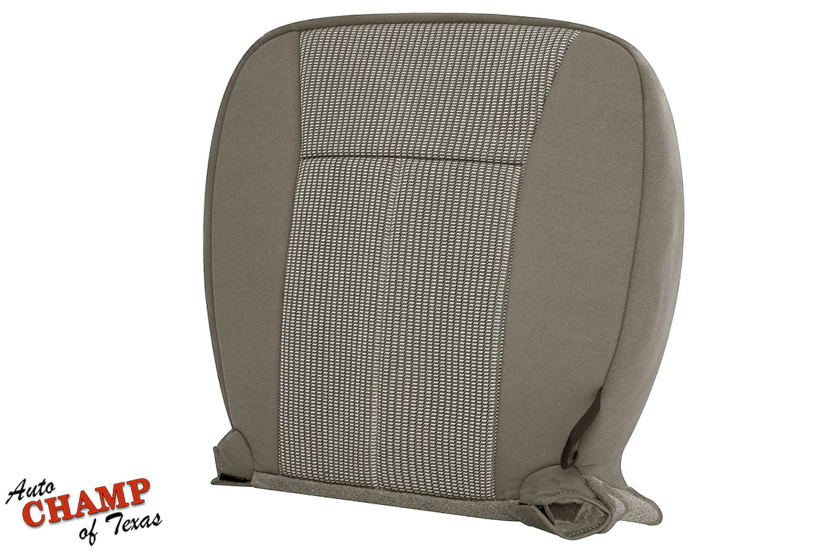 2007-2011 Dodge Dakota Driver Bottom Cloth Seat Cover Medium Khaki Tan