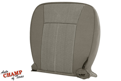 2007-2011 Dodge Dakota Driver Bottom Cloth Seat Cover Medium Khaki Tan