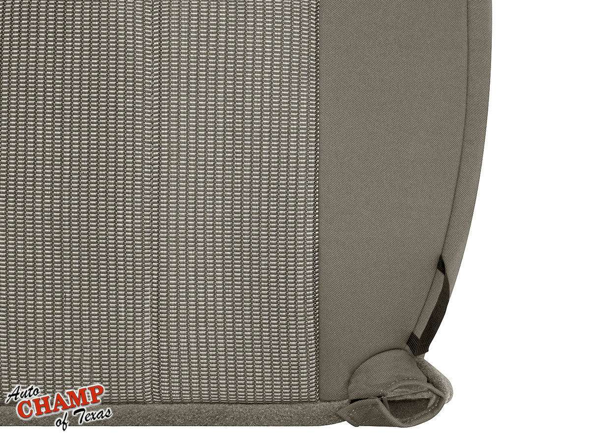 2007-2011 Dodge Dakota Driver Bottom Cloth Seat Cover Medium Khaki Tan