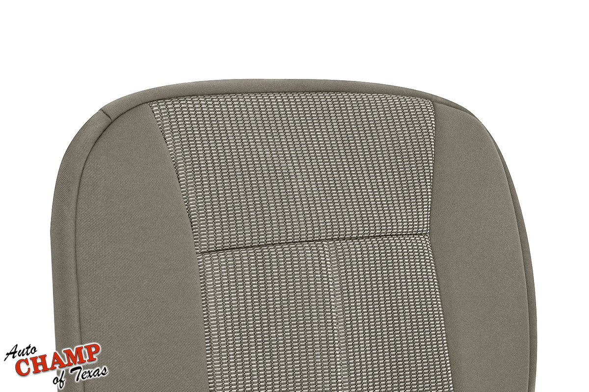 2007-2011 Dodge Dakota Driver Bottom Cloth Seat Cover Medium Khaki Tan