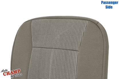 2007-2011 Dodge Dakota Passenger Side Bottom Cloth Seat Cover Medium Khaki Tan