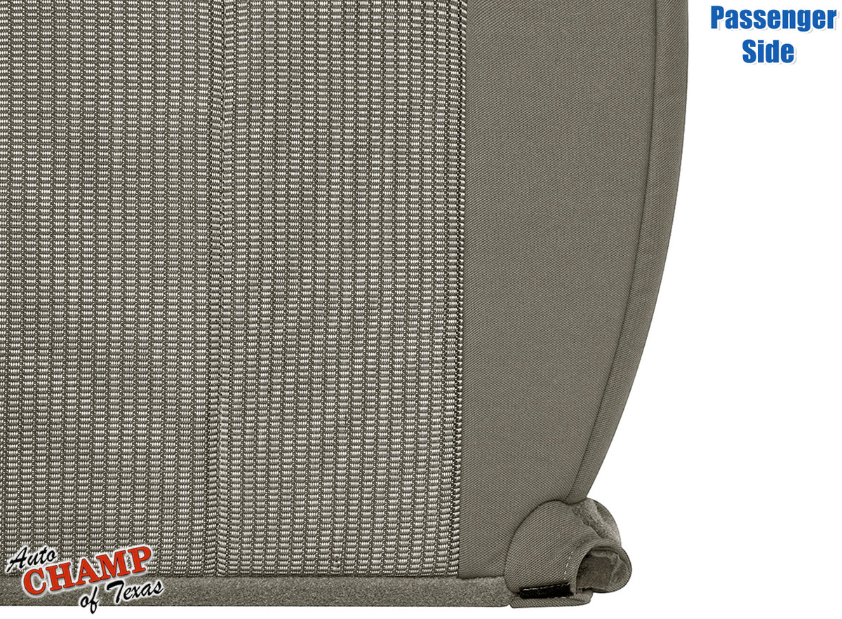 2007-2011 Dodge Dakota Passenger Side Bottom Cloth Seat Cover Medium Khaki Tan