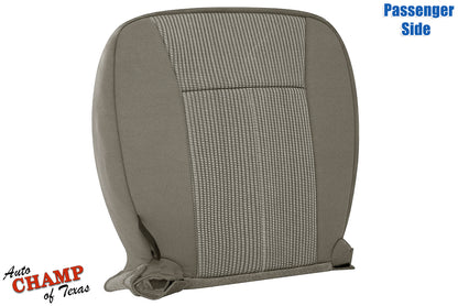 2007-2011 Dodge Dakota Passenger Side Bottom Cloth Seat Cover Medium Khaki Tan