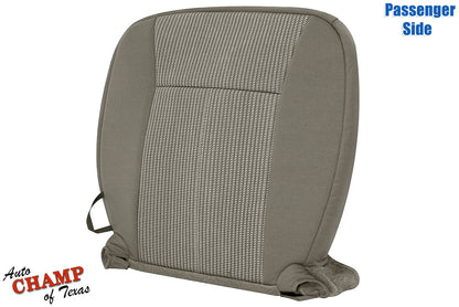 2007-2011 Dodge Dakota Passenger Side Bottom Cloth Seat Cover Medium Khaki Tan