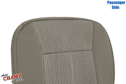 2007-2011 Dodge Dakota Passenger Side Bottom Cloth Seat Cover Medium Khaki Tan