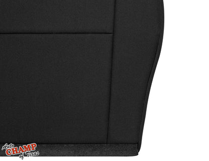 2000–2005 Dodge Neon SXT Driver Bottom Cloth Seat Cover Black