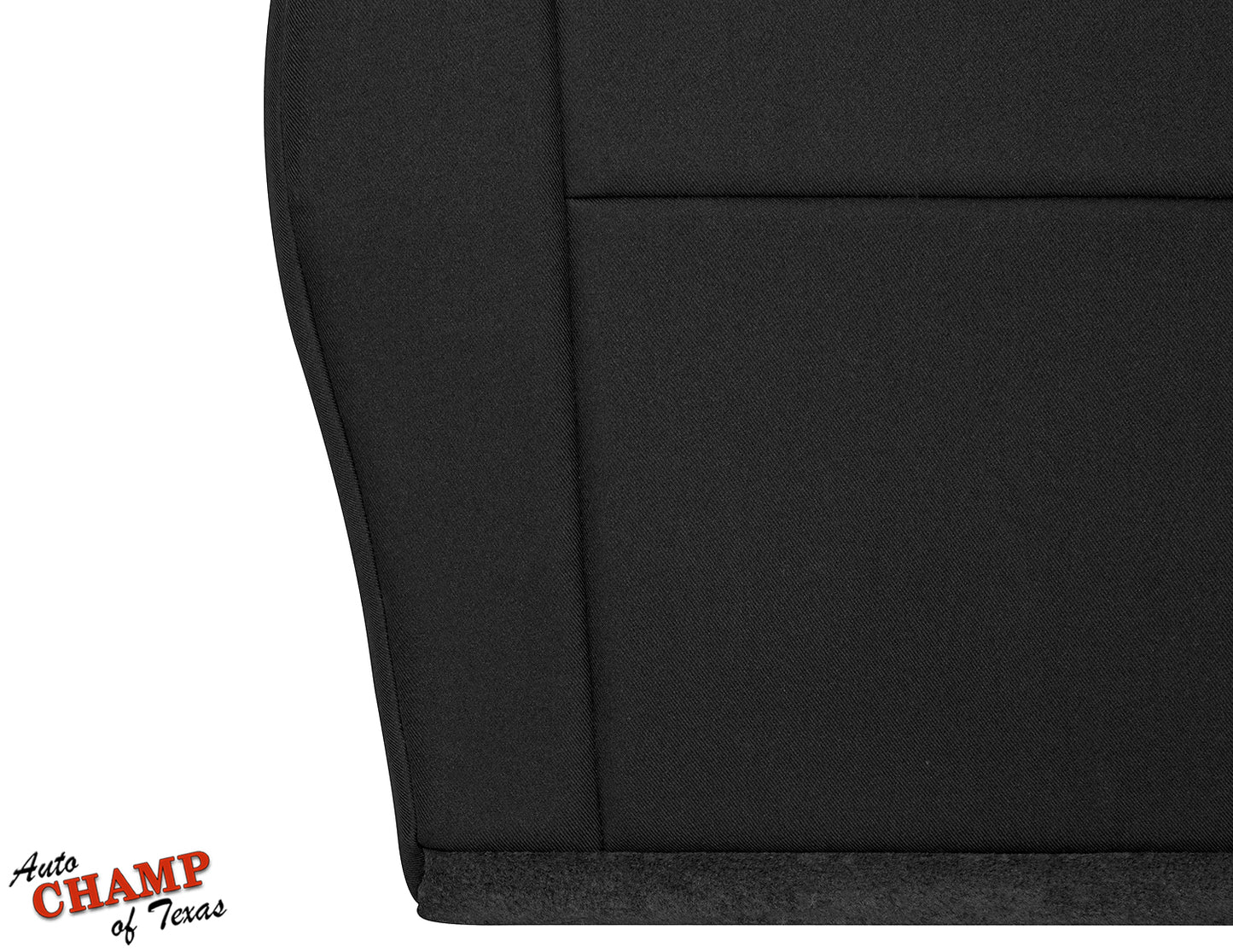 2000–2005 Dodge Neon SXT Driver Bottom Cloth Seat Cover Black