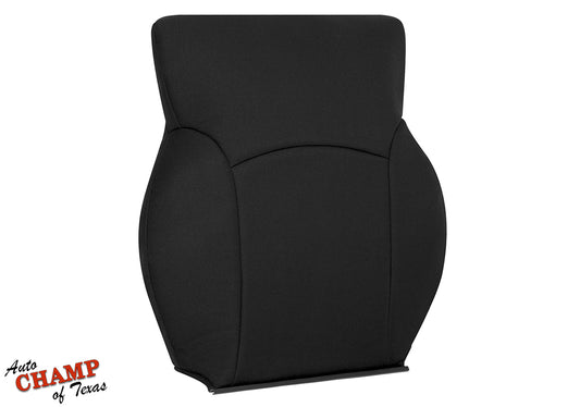 2000–2005 Dodge Neon SXT Driver Lean Back Cloth Seat Cover Black