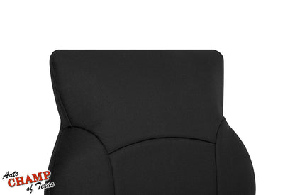 2000–2005 Dodge Neon SXT Driver Lean Back Cloth Seat Cover Black