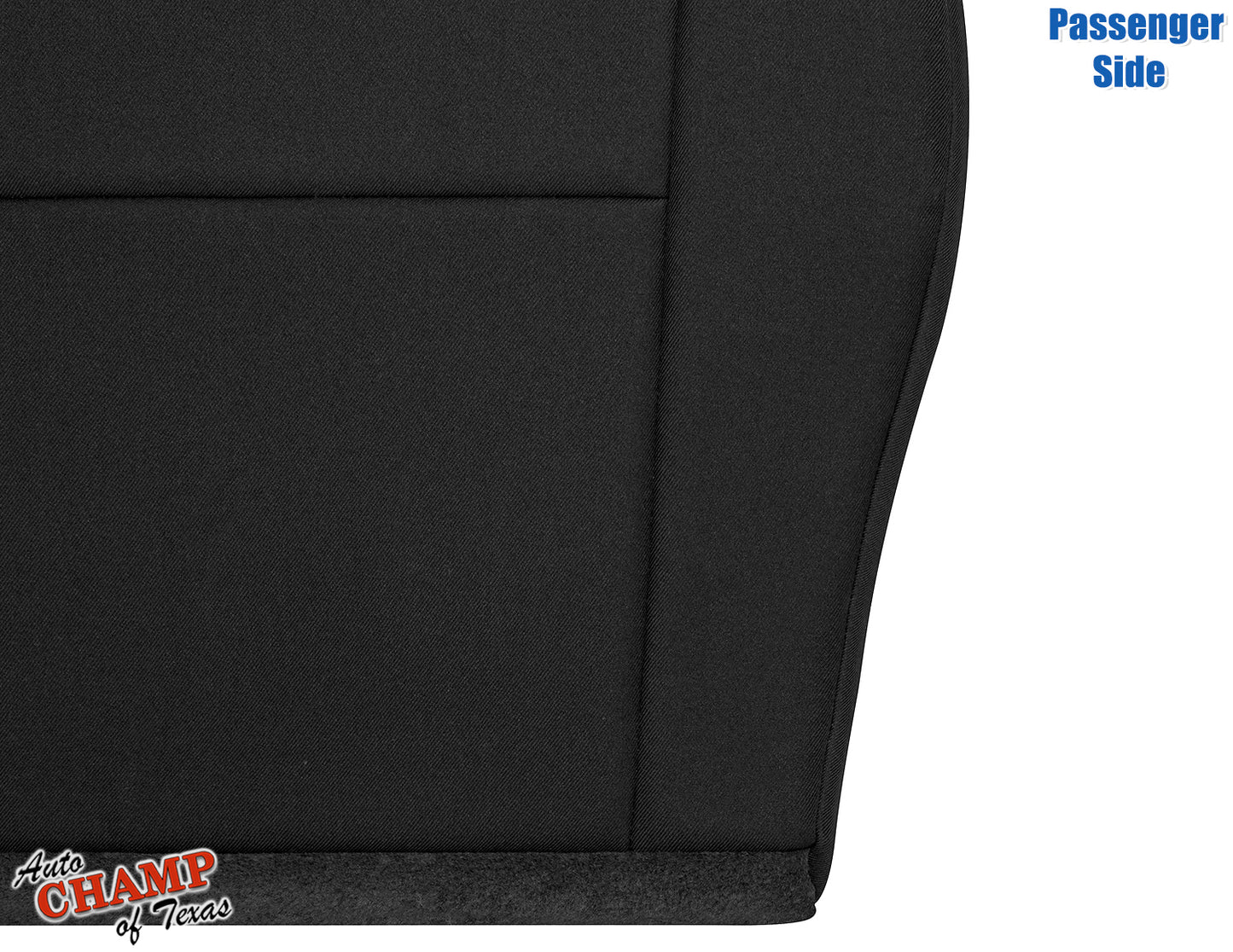 2000–2005 Dodge Neon SXT Passenger Bottom Cloth Seat Cover Black