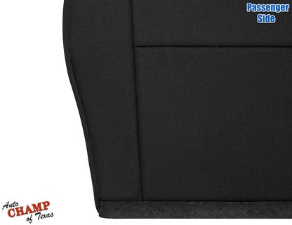 2000–2005 Dodge Neon SXT Passenger Bottom Cloth Seat Cover Black