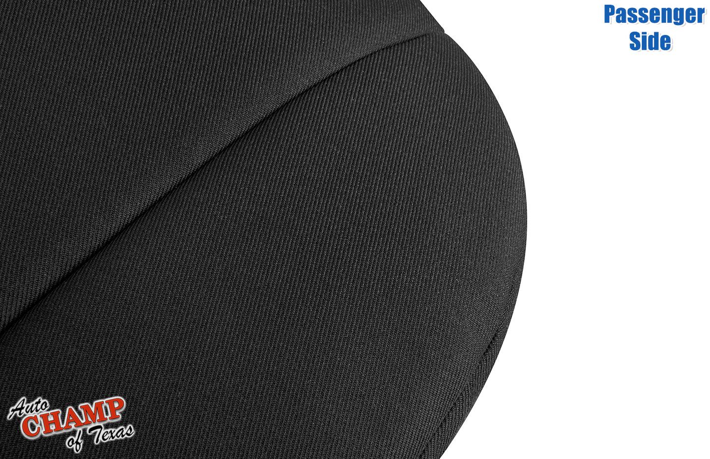 2000–2005 Dodge Neon SXT Passenger Bottom Cloth Seat Cover Black