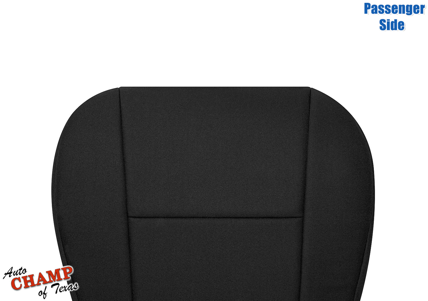 2000–2005 Dodge Neon SXT Passenger Bottom Cloth Seat Cover Black