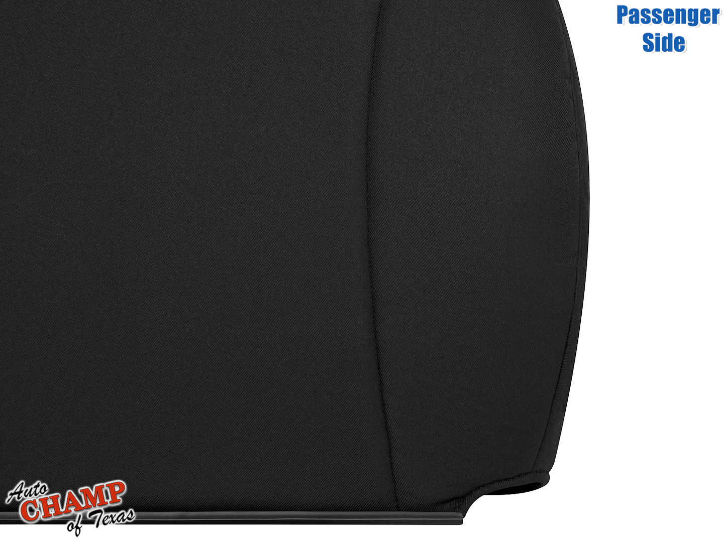 2000–2005 Dodge Neon SXT Passenger Lean Back Cloth Seat Cover Black