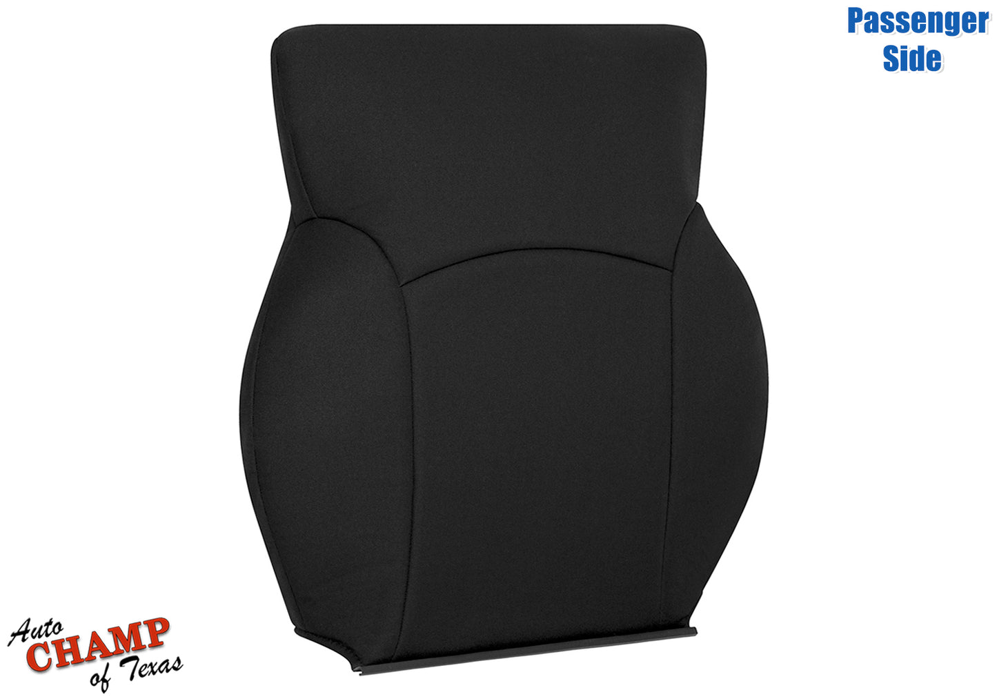 2000–2005 Dodge Neon SXT Passenger Lean Back Cloth Seat Cover Black