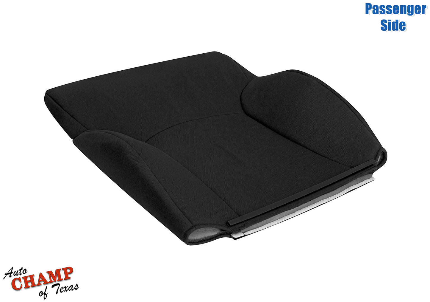 2000–2005 Dodge Neon SXT Passenger Lean Back Cloth Seat Cover Black