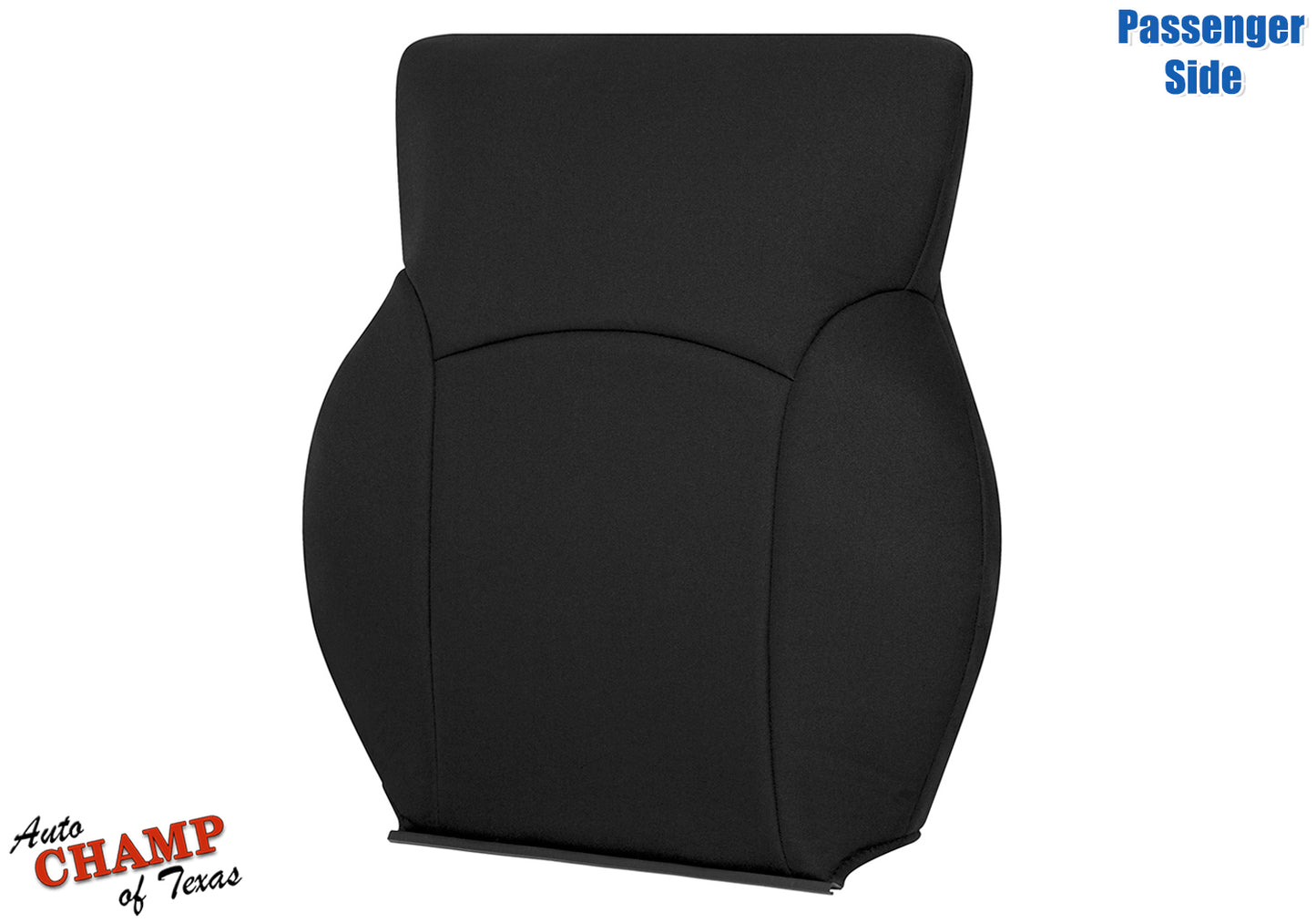 2000–2005 Dodge Neon SXT Passenger Lean Back Cloth Seat Cover Black