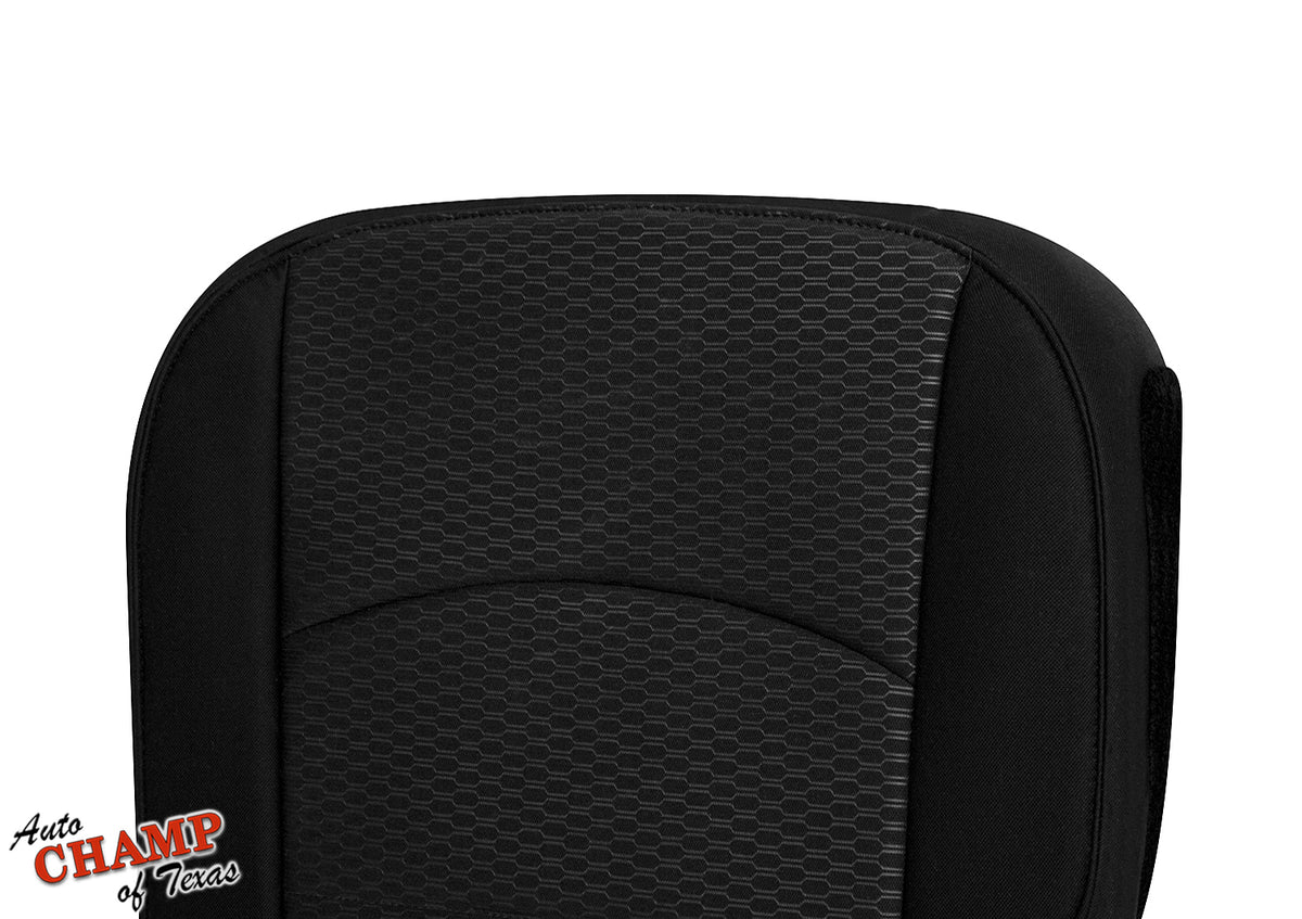 2019-2020 Dodge Ram 1500 Classic Warlock Driver Side Bottom Cloth Seat Cover Black