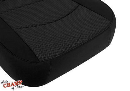 2019-2020 Dodge Ram 1500 Classic Warlock Driver Side Bottom Cloth Seat Cover Black