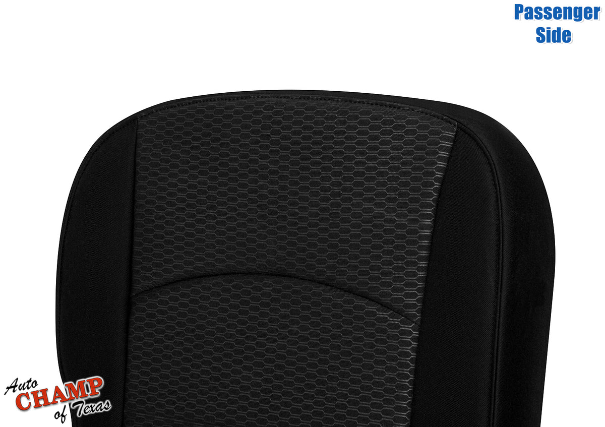 2019-2020 Dodge Ram 1500 Classic Warlock Passenger Side Bottom Cloth Seat Cover Black
