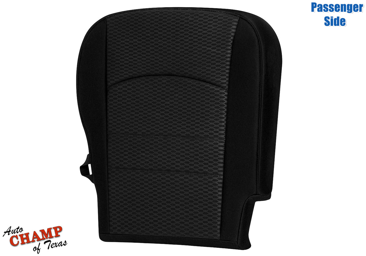 2019-2020 Dodge Ram 1500 Classic Warlock Passenger Side Bottom Cloth Seat Cover Black