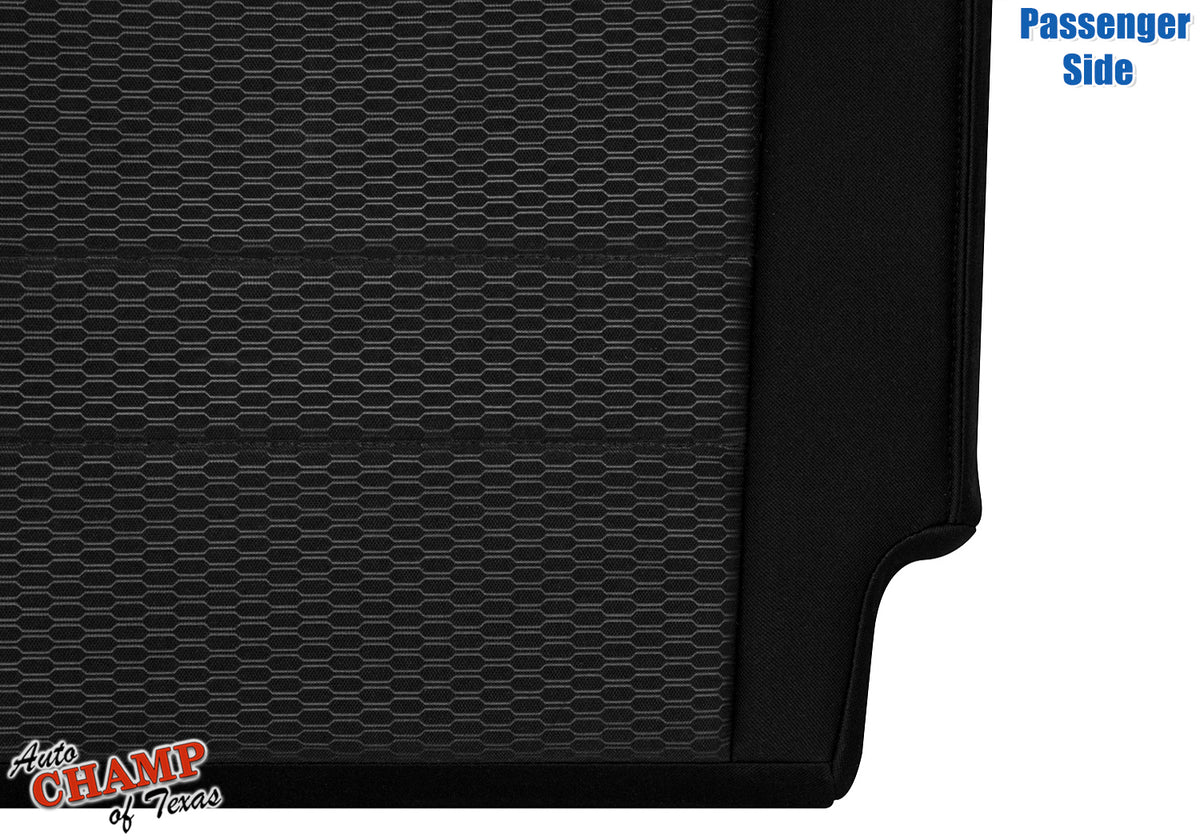 2019-2020 Dodge Ram 1500 Classic Warlock Passenger Side Bottom Cloth Seat Cover Black