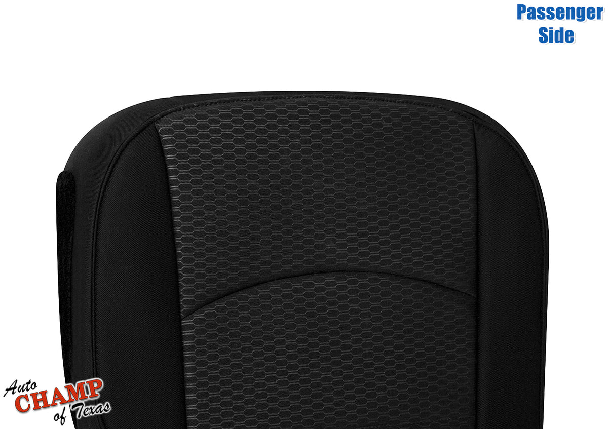 2019-2020 Dodge Ram 1500 Classic Warlock Passenger Side Bottom Cloth Seat Cover Black