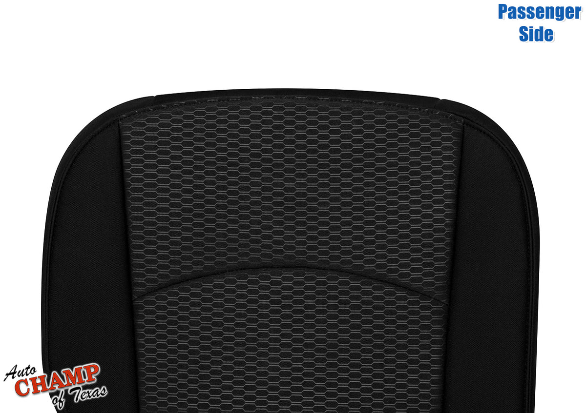 2019-2020 Dodge Ram 1500 Classic Warlock Passenger Side Bottom Cloth Seat Cover Black