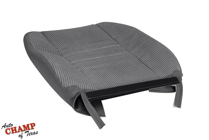 2006-2009 Dodge Ram 2500 ST Work Truck Base Driver Lean Back Cloth Seat Cover Gray