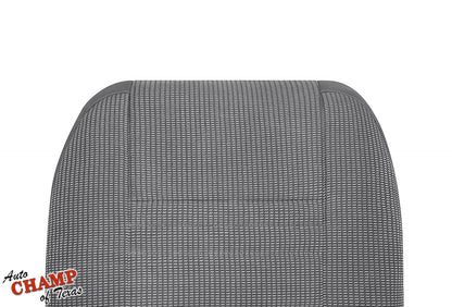 2006-2009 Dodge Ram 2500 ST Work Truck Base Driver Lean Back Cloth Seat Cover Gray