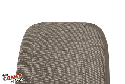 driver seat backrest cover 2006 2009 dodge ram work truck cloth tan base model replacement