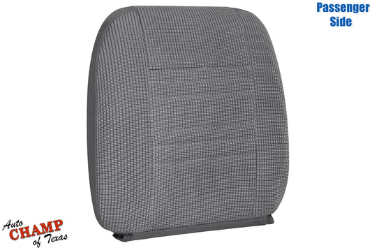 dodge ram 3500 passenger seat cover gray side view