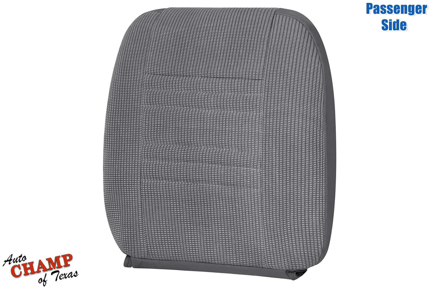 dodge ram 3500 passenger seat cover gray angled view