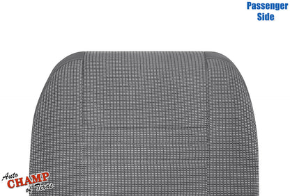 2006-2009 Dodge Ram 2500 ST Work Truck Base Passenger Lean Back Cloth Seat Cover Gray