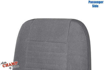 2000 2002 ford ranger passenger seat cover gray angled close up