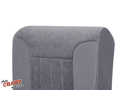 1997 Dodge Ram 1500 SLT Laramie Driver Side Bottom Cloth Seat Cover Mist Gray