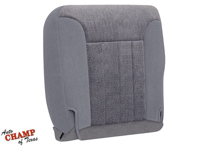 1997 Dodge Ram 1500 SLT Laramie Driver Side Bottom Cloth Seat Cover Mist Gray