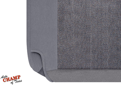 1997 Dodge Ram 1500 SLT Laramie Driver Side Bottom Cloth Seat Cover Mist Gray