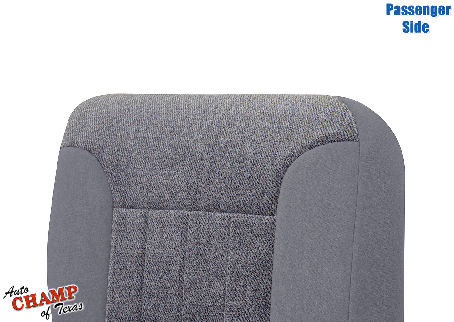 1997 Dodge Ram 1500 SLT Laramie Passenger Side Bottom Cloth Seat Cover Mist Gray