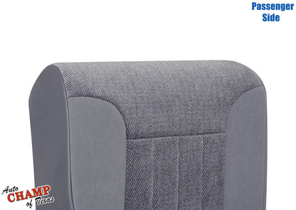 1997 Dodge Ram 1500 SLT Laramie Passenger Side Bottom Cloth Seat Cover Mist Gray