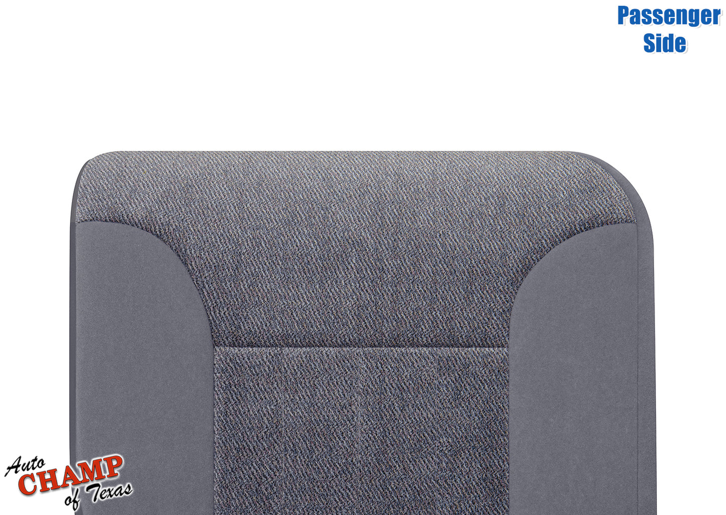 1997 Dodge Ram 1500 SLT Laramie Passenger Side Bottom Cloth Seat Cover Mist Gray